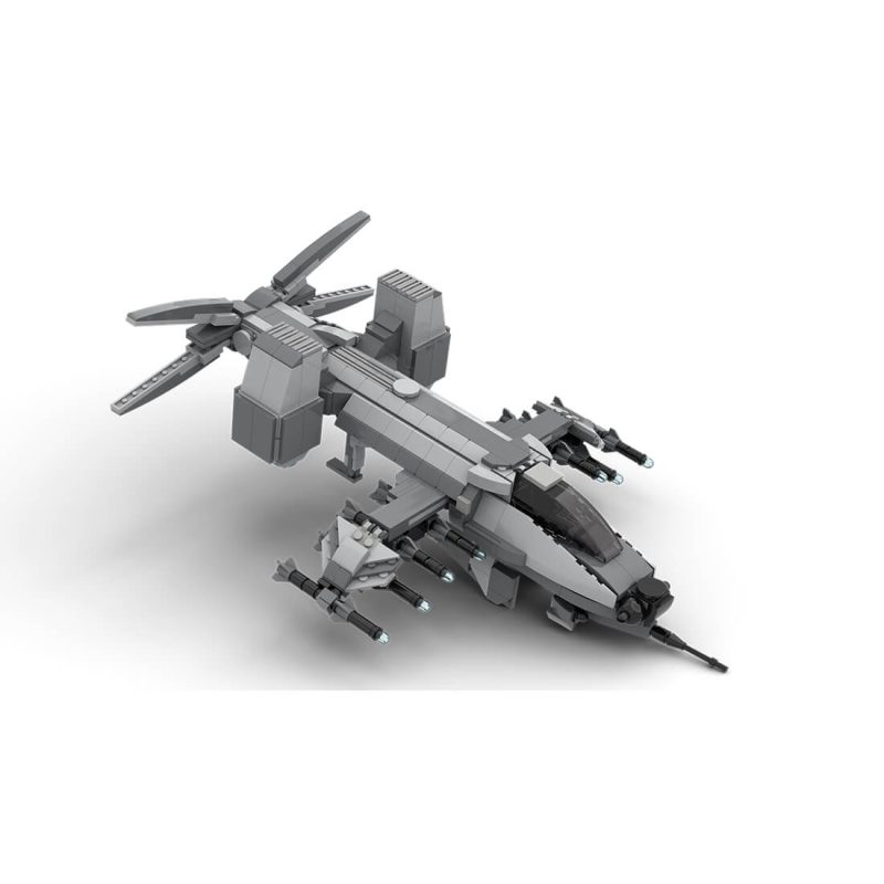 MOC-207766 Close Support Helicopter Gunship Building Blocks Set (731PCS)